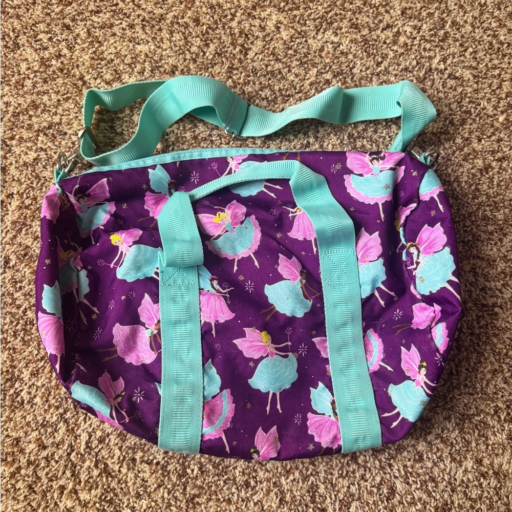 Pottery Barn Kids small duffle bag mackenzie fairy fairies ballerina dancer